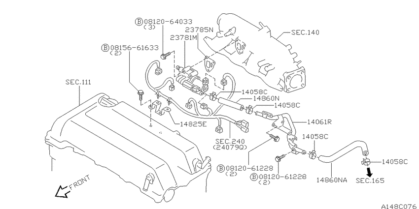 Secondary air system