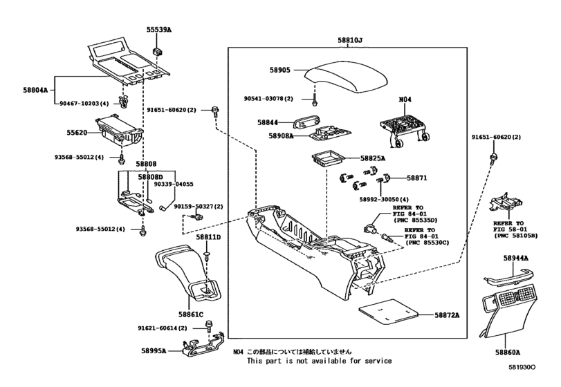 Console Box & Bracket