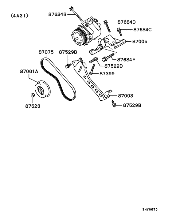 A/c condenser, piping