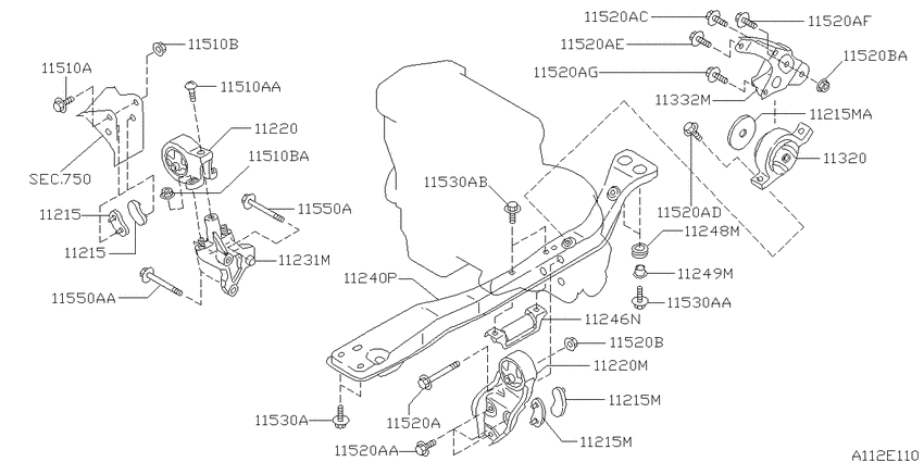 Engine & transmission   mounting