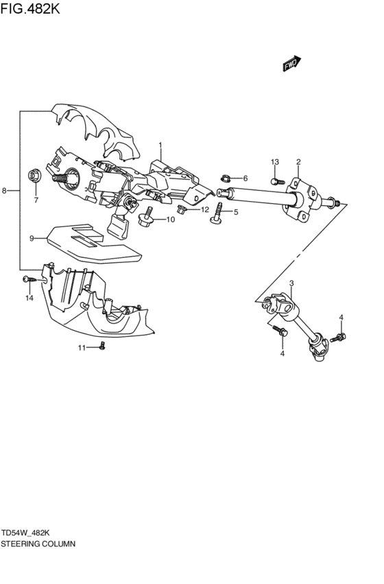 steering column