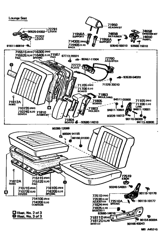 Front Seat & Seat Track