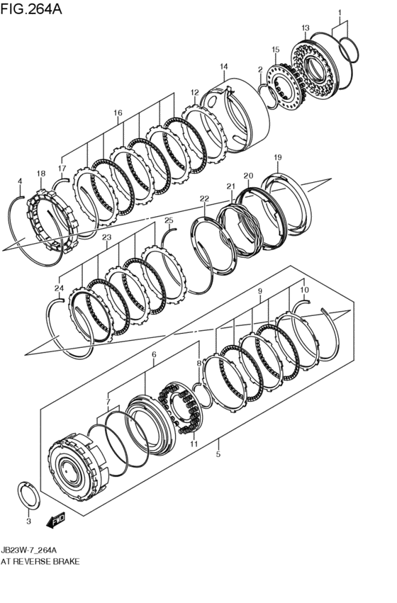 at - reverse brakes