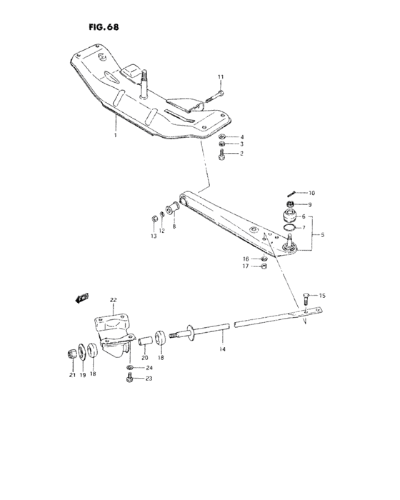 Front suspension frame