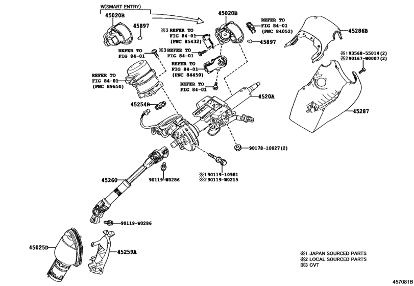 Steering Column & Shaft