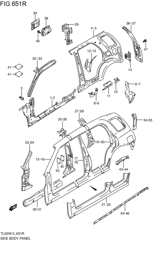 side body panel