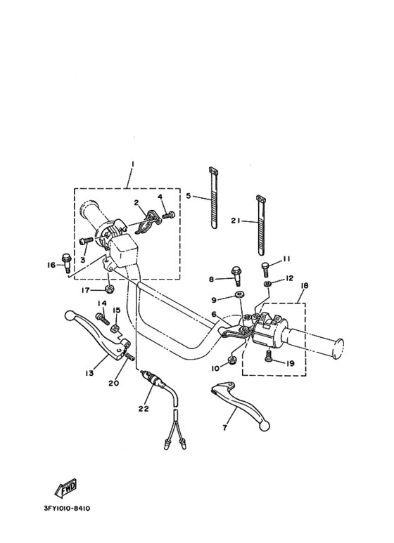 Handle switch & lever