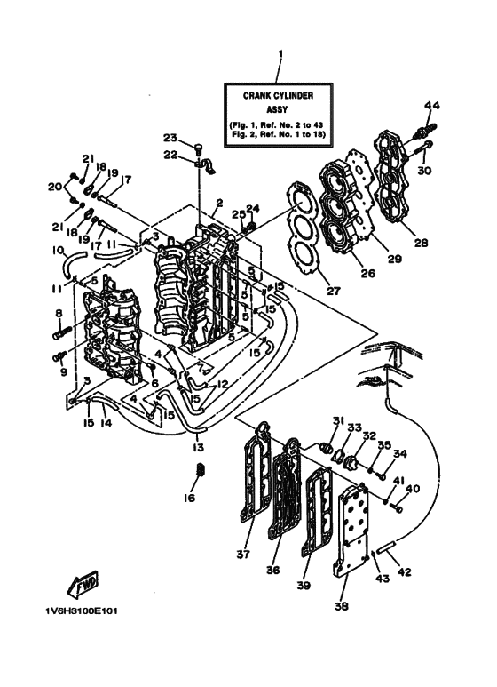 Cylinder & crankcase