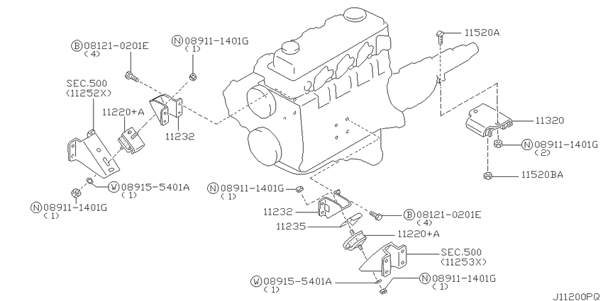 Engine & transmission   mounting