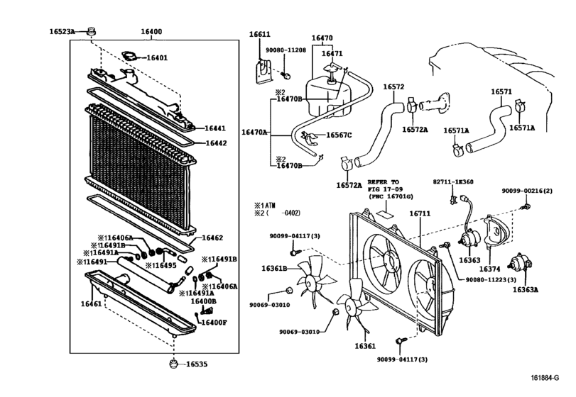 Radiator & Water Outlet