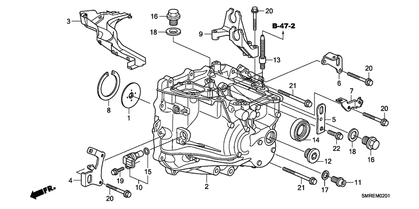 Transmission case