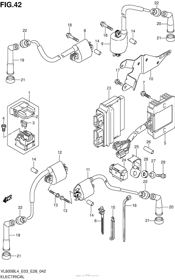 Electrical (Vl800Bl4 E33)