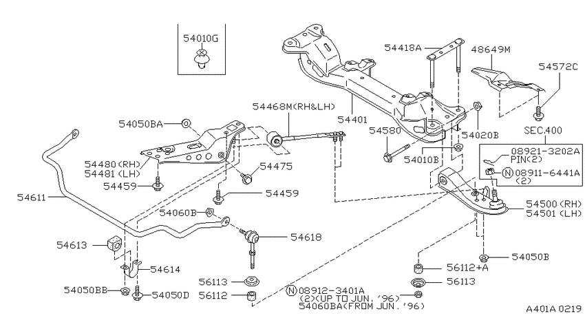 Front suspension