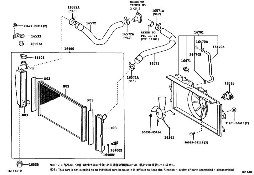 Radiator & Water Outlet