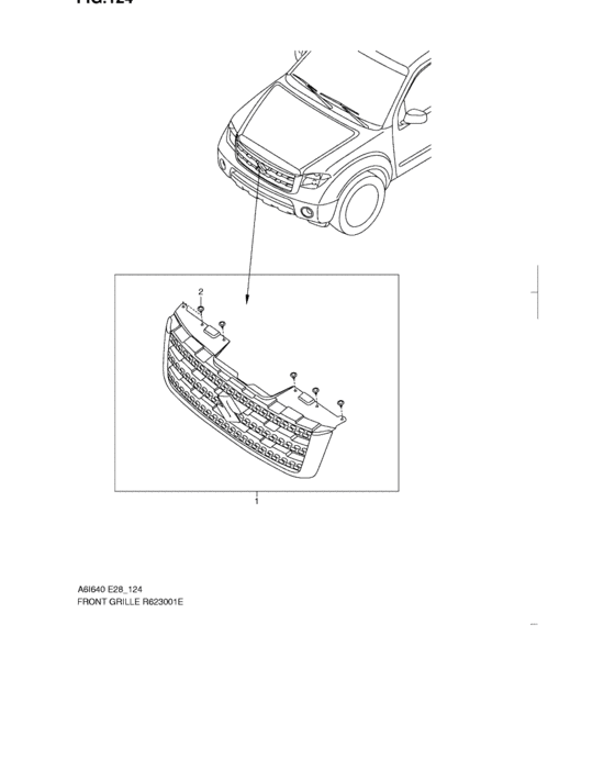 Front grille