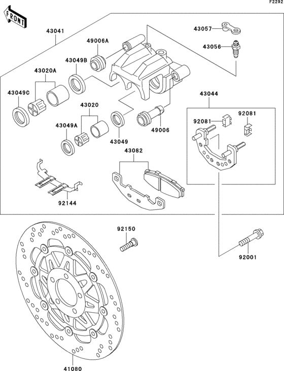 Front brake