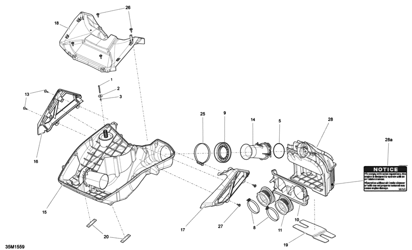 02- Air Intake System 800Retec_35M1559