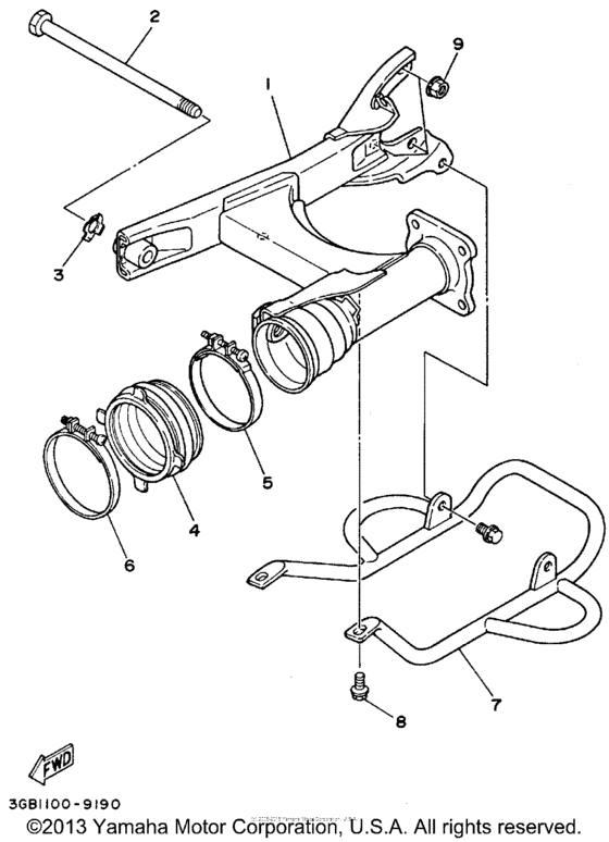 Rear arm & suspension