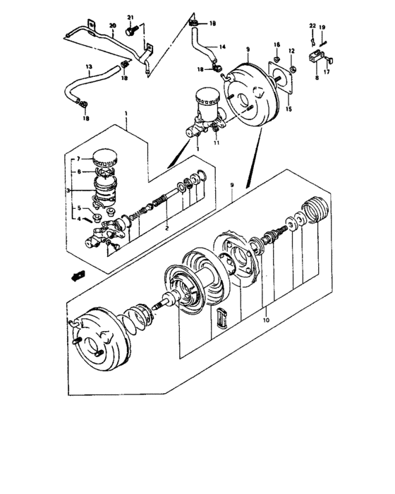 Brake master cylinder