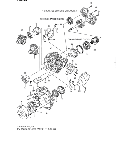 Transmission case & related parts