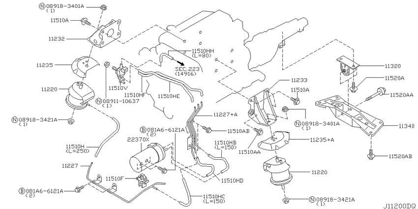 Engine & transmission   mounting