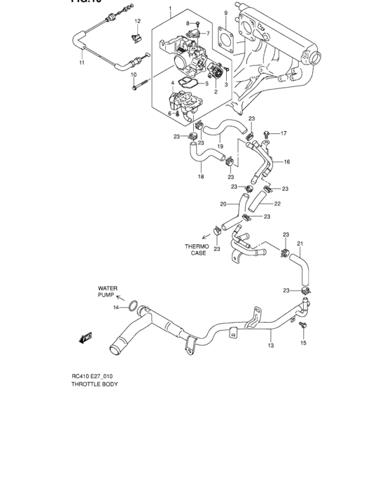 Throttle body