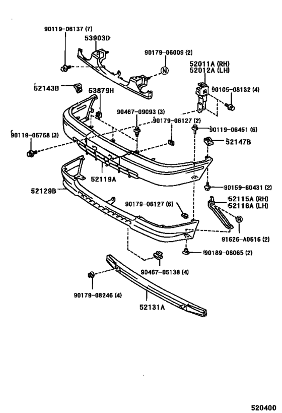 Front Bumper & Bumper Stay