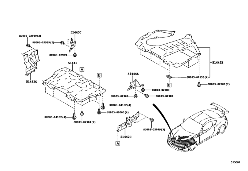 Suspension Crossmember & Under Cover