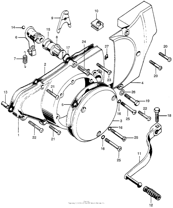 Left Crankcase Cover