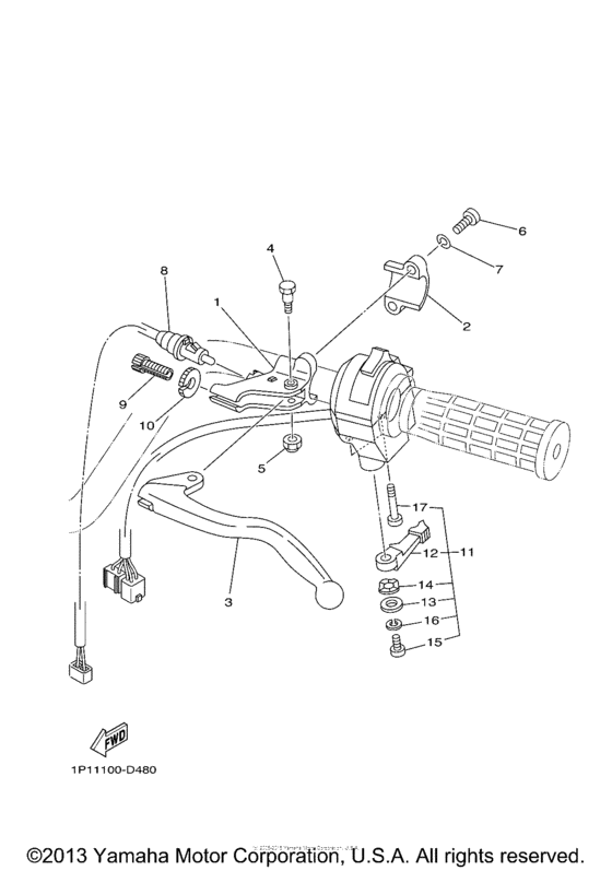 Handle switch & lever
