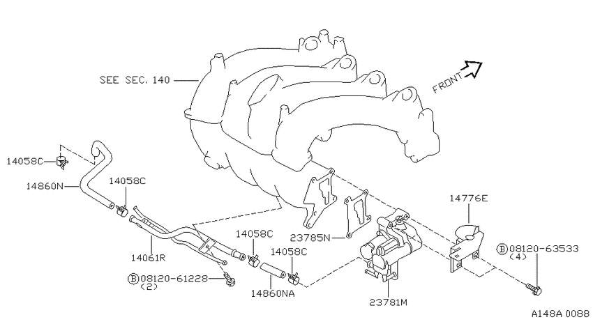 Secondary air system