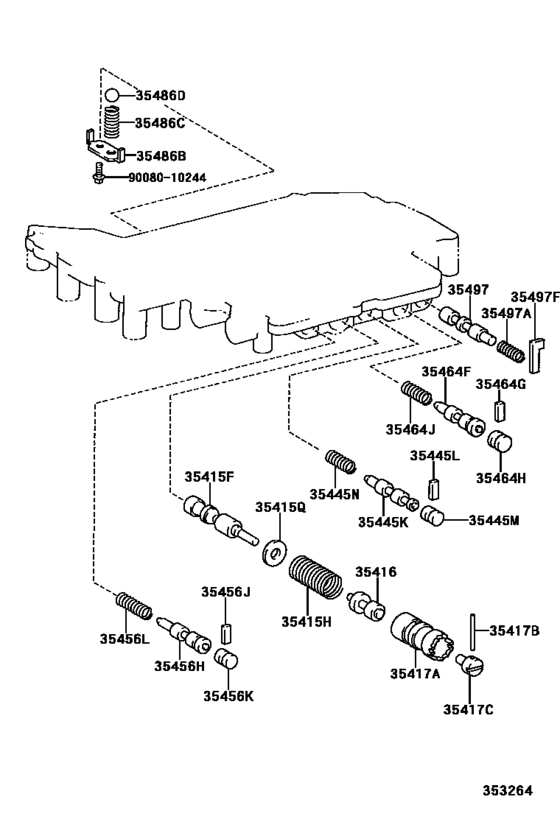 Valve Body & Oil Strainer (Atm)