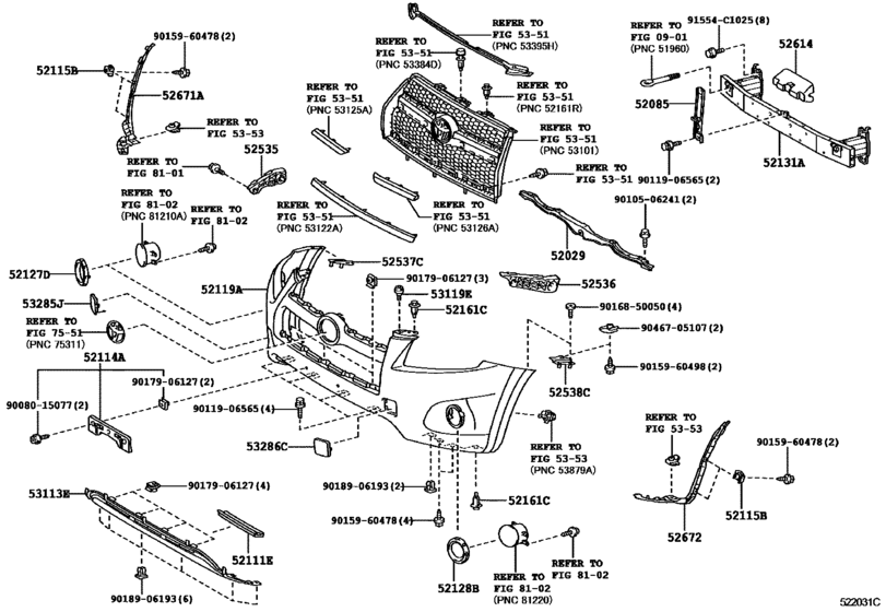 Front Bumper & Bumper Stay