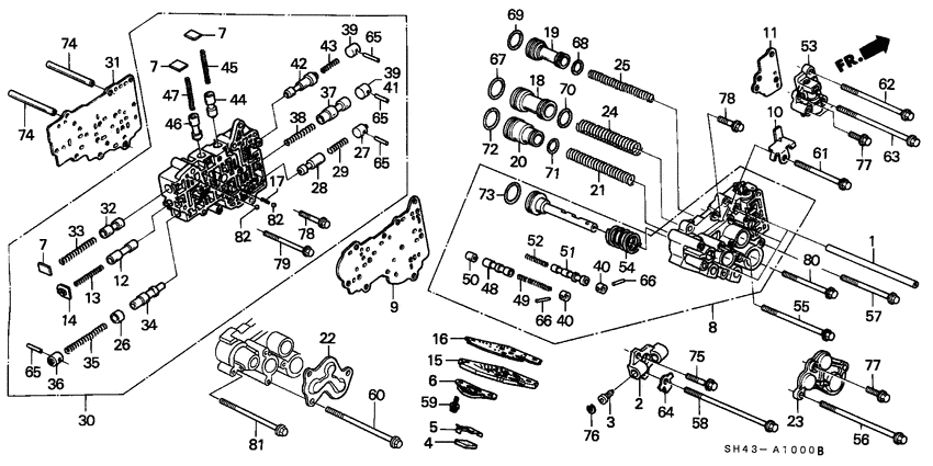 Secondary body/servo body