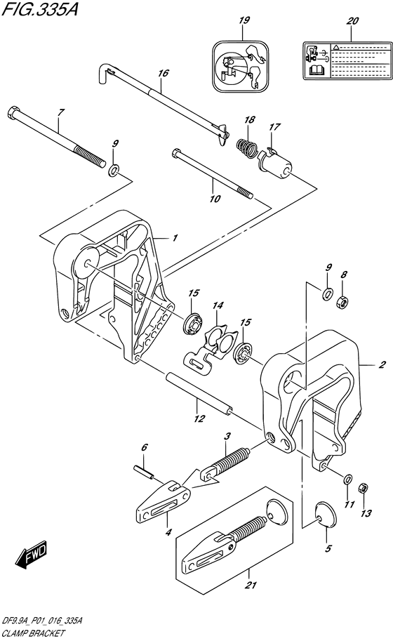Clamp bracket
