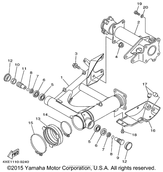 Rear arm & suspension