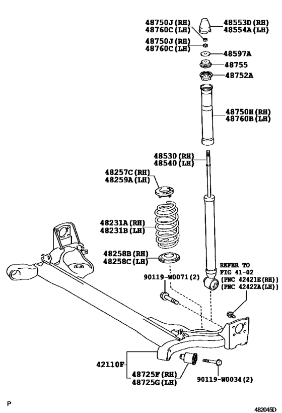 Rear Spring & Shock Absorber