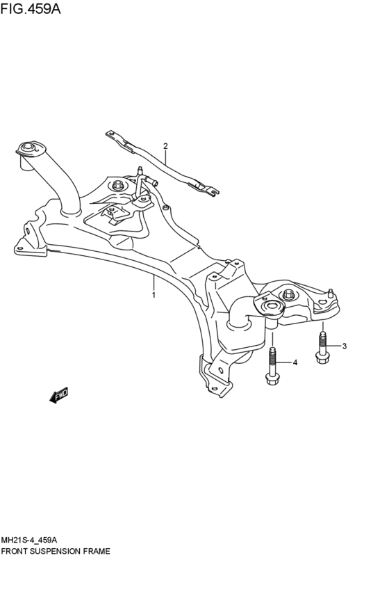 front suspension frame