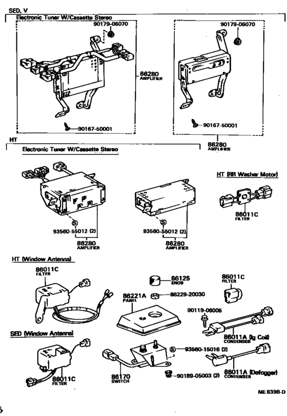 Radio Receiver & Amplifier & Condenser