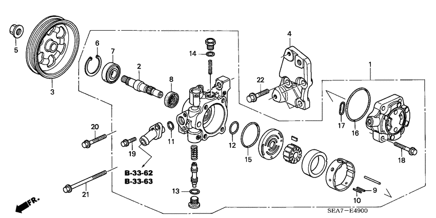 Power steering pump