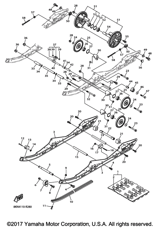 Track suspension 1