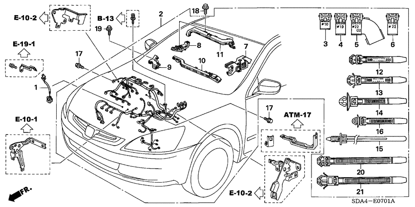 Engine wire harness