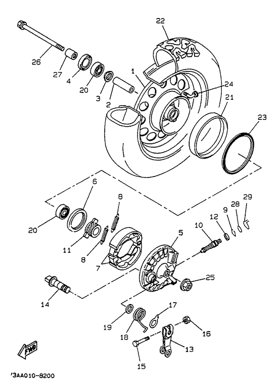 Front wheel