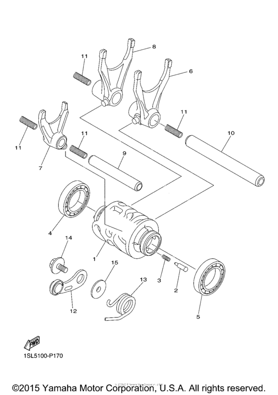 Shift Cam & Fork