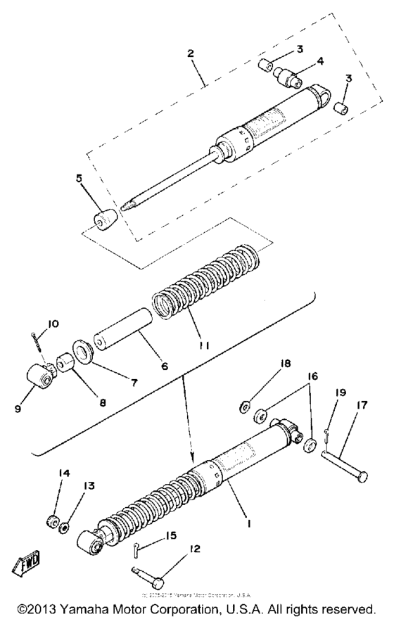 Rear suspension