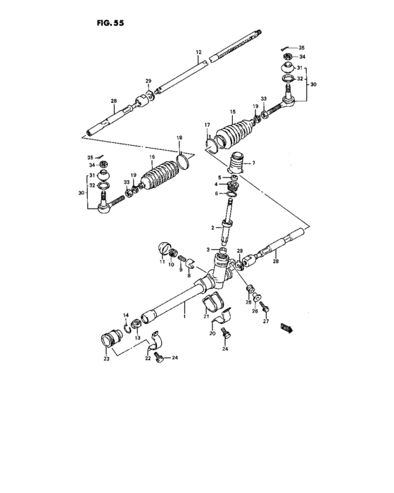 Steering unit