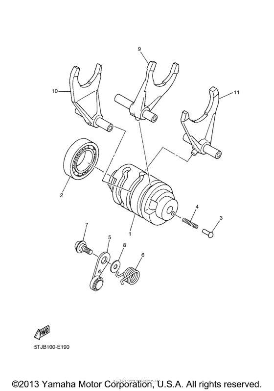 Shift Cam & Fork