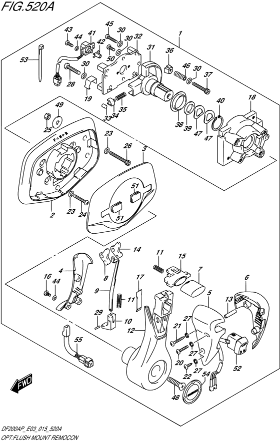 Opt:flush mount remocon