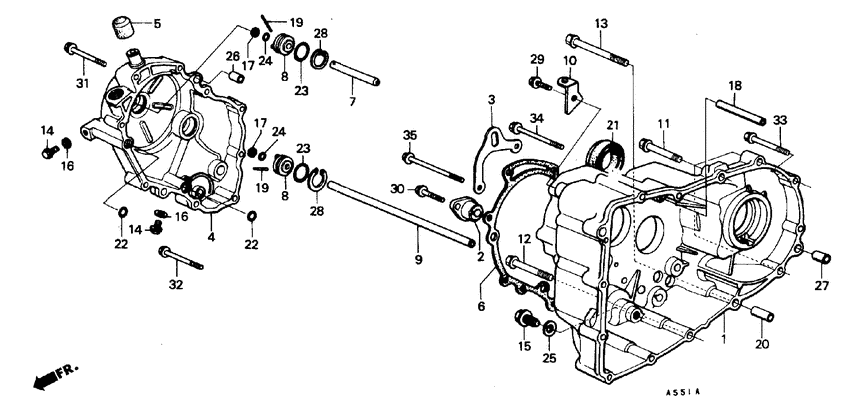 Transmission housing
