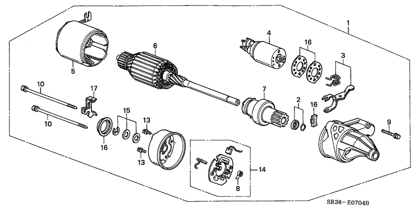 Starter motor